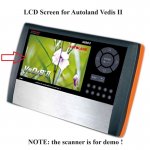 LCD Screen Display Replacement for Autoland Vedis II Vedis2